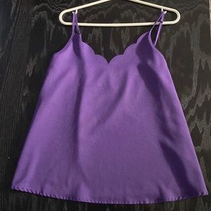 Purple tank top
